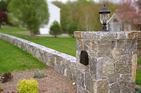 Stone walls, patios, walkways, steps, paving, Belgium block, tile floors, fieldstone walls, flagstone patios in Fairfield County and New Haven County, CT.