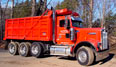 Connecticut truck delivery in Shelton, Monroe and Trumbull, Connecticut. Topsoil, clean fill, gravel, sand and salt delivery in Fairfield County and New Haven County, CT. 